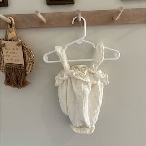 Cat & Jack Baby Girl Gauzy Bubble Romper